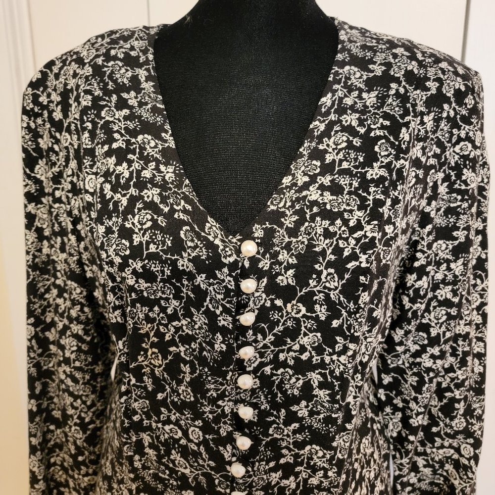 Jody of California Vintage 90s Prairie Dress